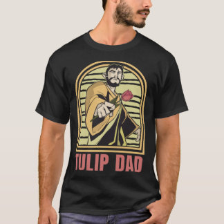 Trädgårdspappa Trädgårdsmästare Tulpan Trädgårdssk T Shirt