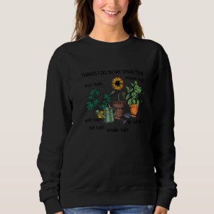 Trädgårdsredskap Fritidsaktivitet Blommor Trädgård T Shirt