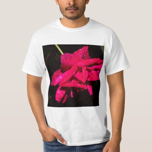 Trädgårdsros T Shirt (Framsida)