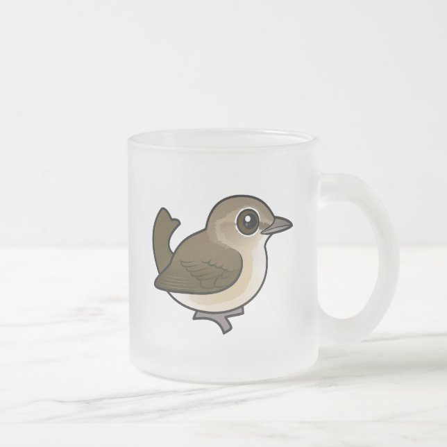 Trädgårdssångare från Birdorable Frostad Glasmugg (Höger)