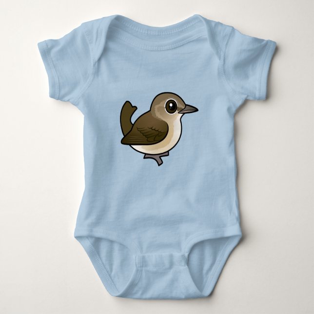 Trädgårdssångare från Birdorable T Shirt (Framsida)
