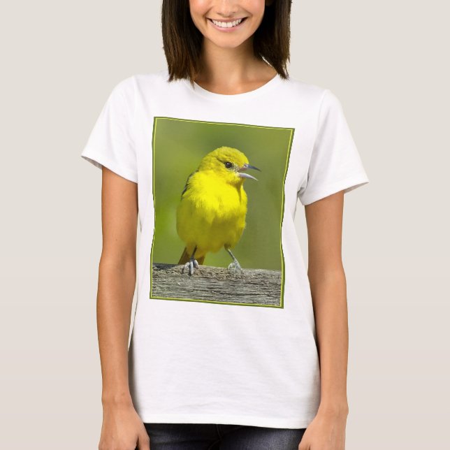 Trädgårdssångare - Originalfotografi T Shirt (Framsida)