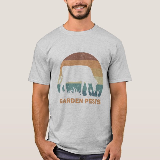 Trädgårdsskadegörare t-shirt (Framsida)