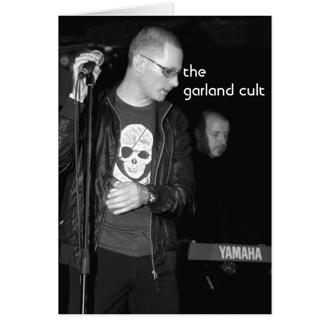 trädgårdsskårkort nr 2 hälsningskort (Framsidan)