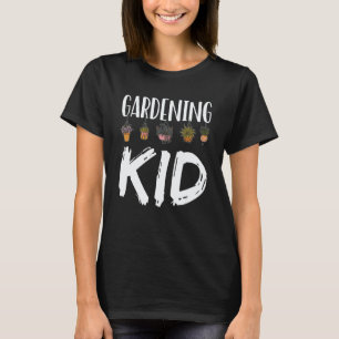 Trädgårdsskötsel 4\Trädgård Barn Trädgårdsmästare T Shirt