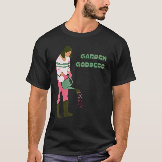 Trädgårdsskötsel 4\Trädgårdsälskarinna T Shirt (Framsida)