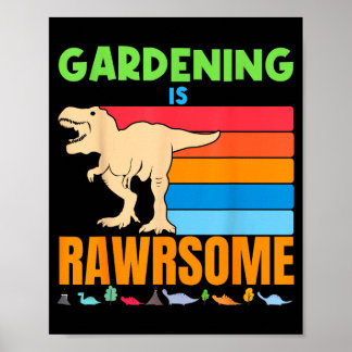 Trädgårdsskötsel är fantastiskt Trädgårdsmästare D Poster