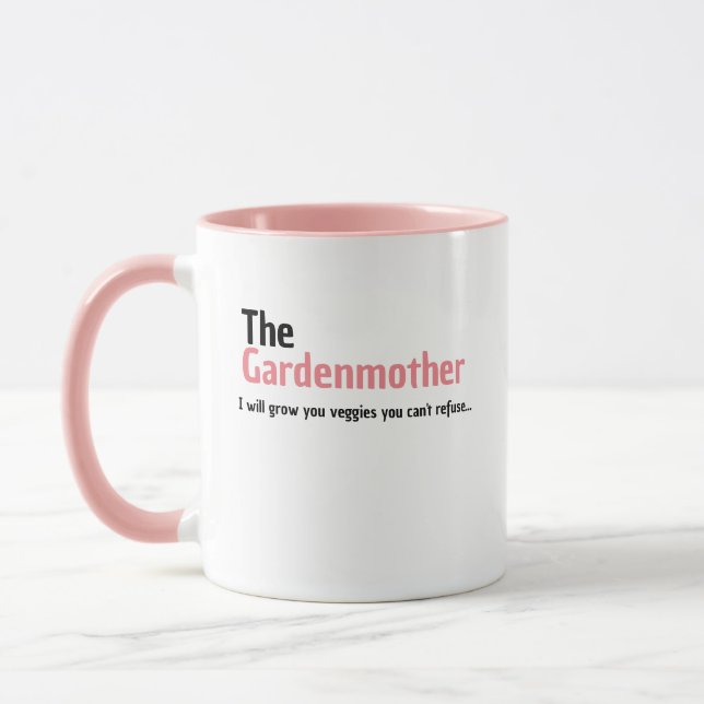 Trädgårdsskötsel kaffemugg (Vänster)