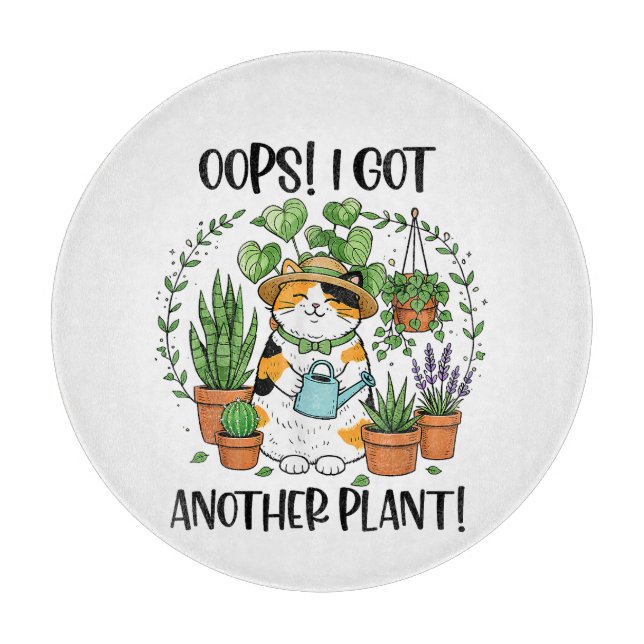 Trädgårdsskötsel Plantering Katt Oj, jag fick en t (Framsidan)