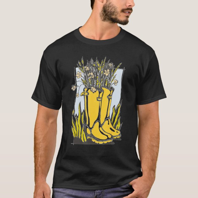 Trädgårdsskötsel T Shirt (Framsida)