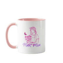 Trädgårdsskötsel "Växtmamma" kaffemugg