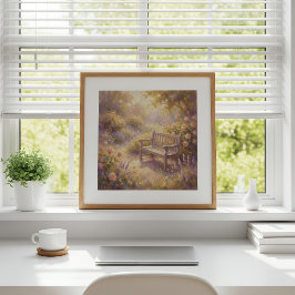 Trädgårdssoffs Väggkonst