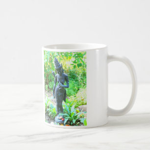 trädgårdsstaty kaffemugg