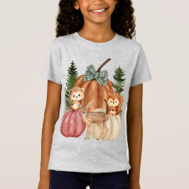 Trädgårdstema T-shirt