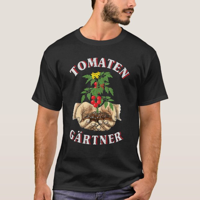 Trädgårdstomatchaträdgårdsskötsel Tomat T Shirt (Framsida)