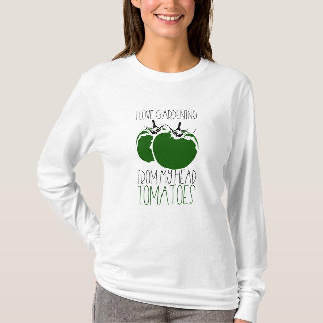 Trädgårdstomater T Shirt (Framsida)