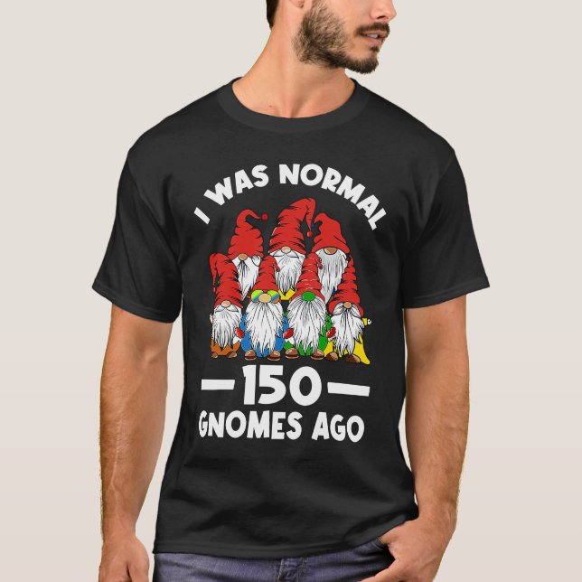Trädgårdstomte dvärg & Tomtar T Shirt (Framsida)