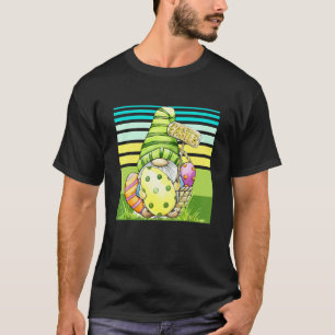 Trädgårdstomte Kanin Påskägg Korg Tomte Nisse T Shirt