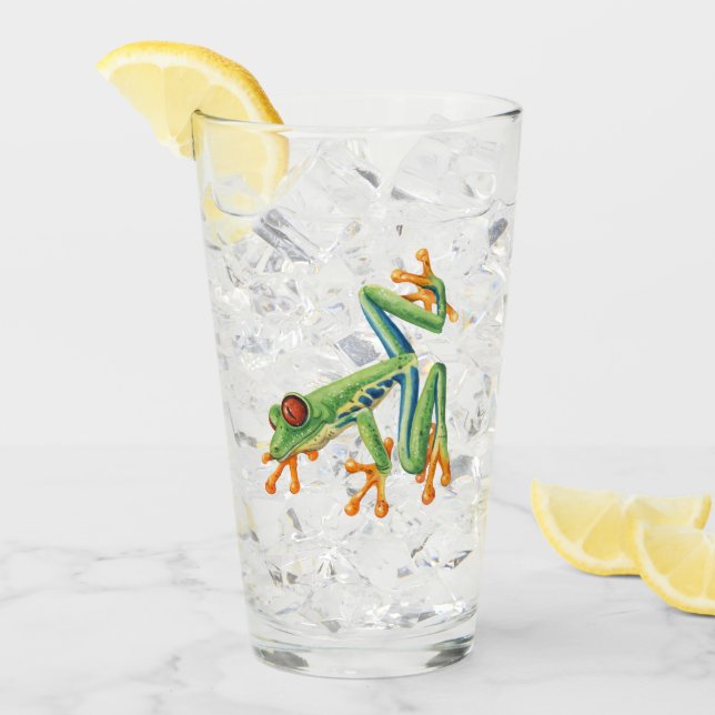 Trädgroda Glaskopp (Framsida Ice)