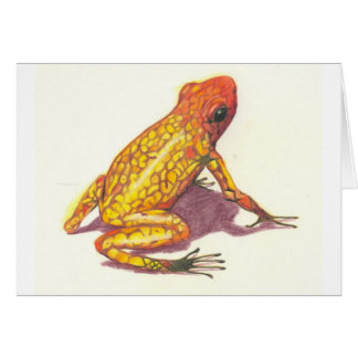 Trädgroda Hälsningskort