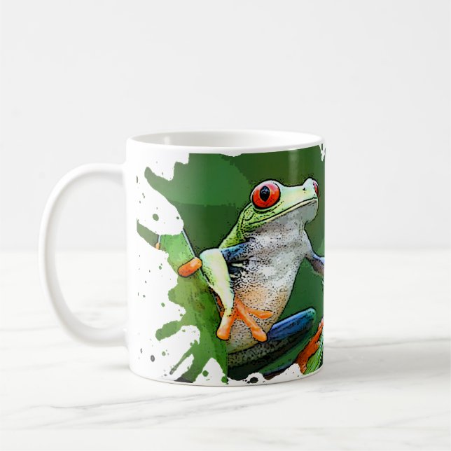trädgroda kaffemugg (Vänster)