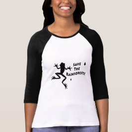 Trädgroda: Spara rainforestsna! T Shirt