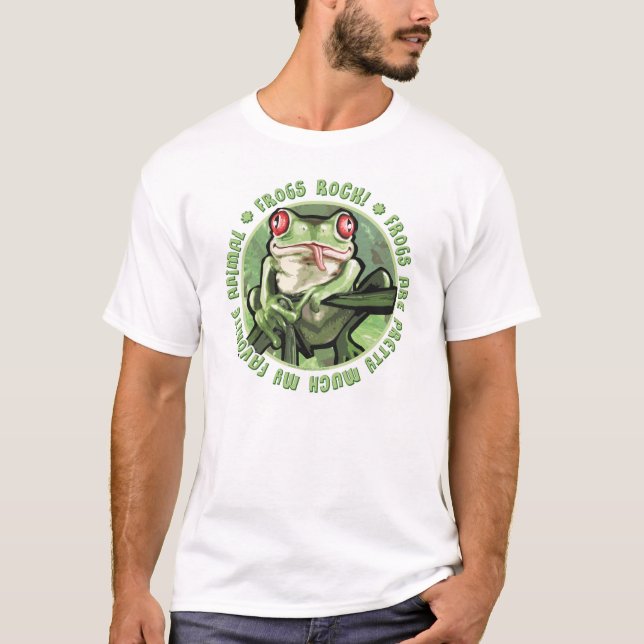 TrädgrodaT-tröja Tee Shirt (Framsida)