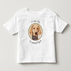 Trådhårig Vizsla-målning - Söt Original Hundkonst T Shirt