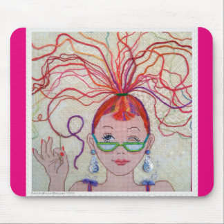 Trådhuvud! musen vadderar musmatta