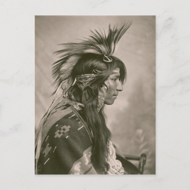 Trädindianer Vykort (Framsida)