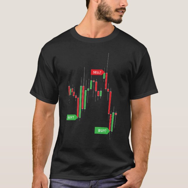 Trading Buy Low Sell High Stock Trading Crypto Tra T Shirt (Framsida)
