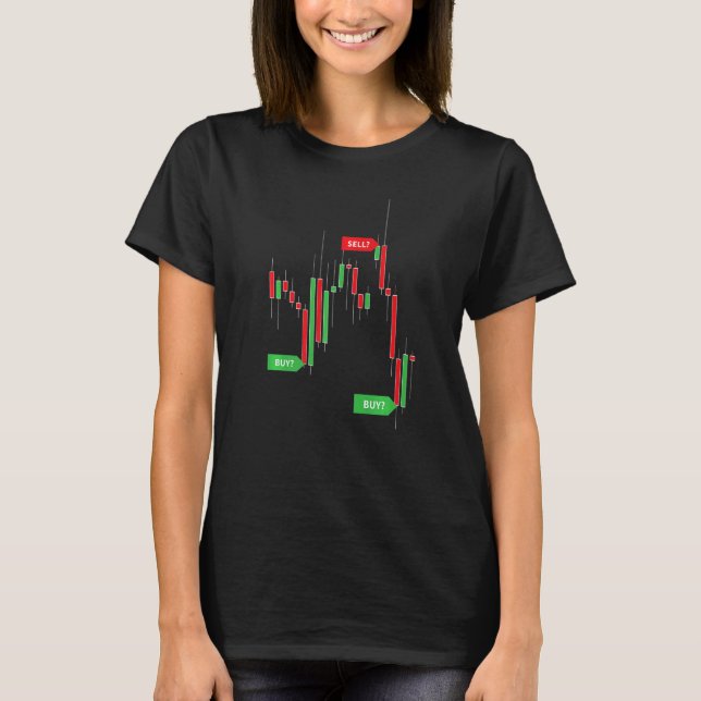 Trading Buy Low Sell High Stock Trading Crypto Tra T Shirt (Framsida)