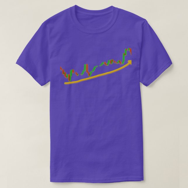 Trading chart t shirt (Design framsida)