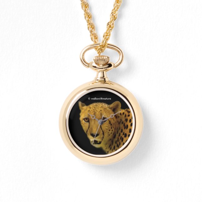 Trading Glances med en magnificent Cheetah Armbandsur (Framsida)