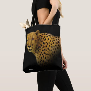 Trading Glances med en magnificent Cheetah Tygkasse