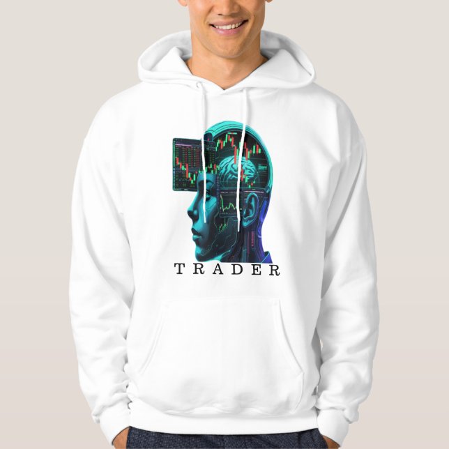 Trading Mind Power Sweatshirt - erövra marknaden (Framsida)