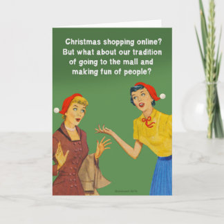 Tradition för julhandel helgkort