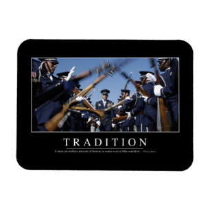Tradition: Inspirera citationstecken Magnet