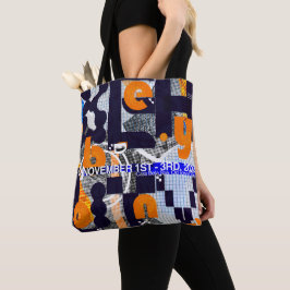 Tradition Meets Radiance" Tote Bag Tygkasse
