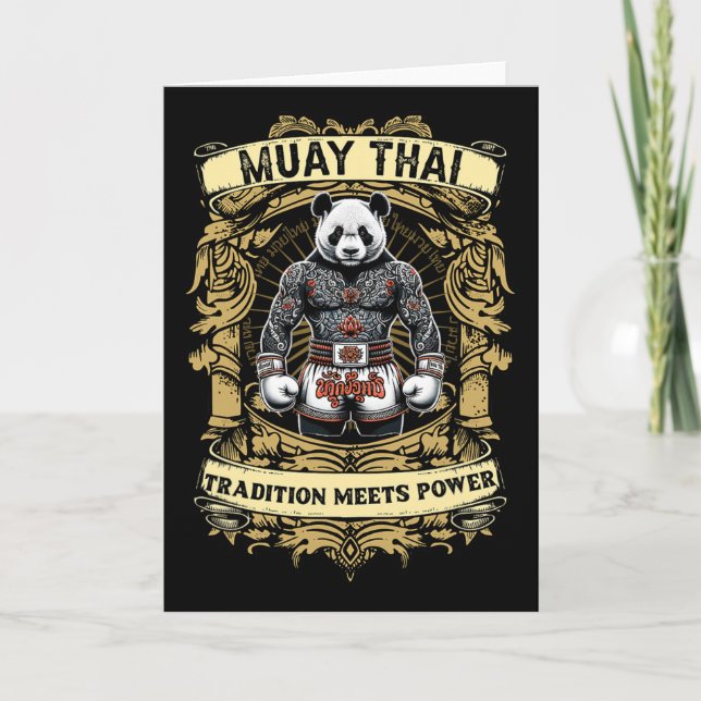 Tradition möter kraft - kickboxning och Muay Thai  Kort (Framsida)