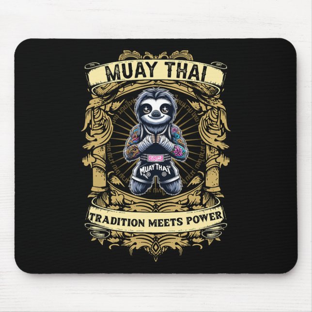 Tradition möter kraft - kickboxning och Muay Thai  Musmatta (Framsidan)