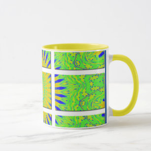Traditional African Black 11 oz Ringer Mugg