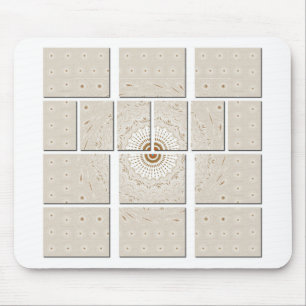 Traditional African Motif Mosaic Art Print. Musmatta