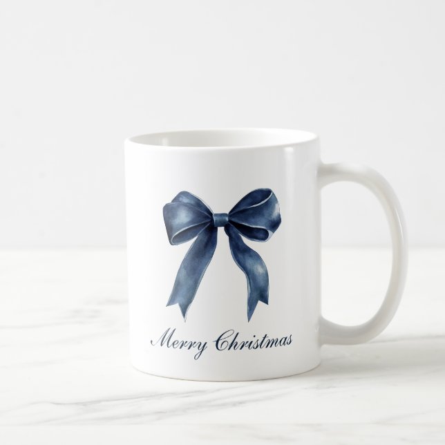 Traditional Blue Knot Christmas  Kaffemugg (Höger)