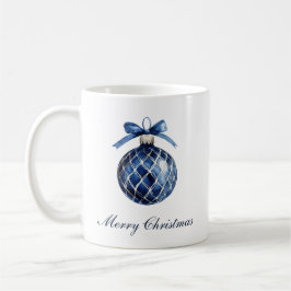 Traditional Blue Ornament Christmas Kaffemugg