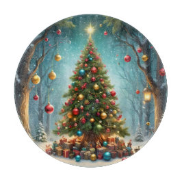 Traditional Bright Lycklig Julgran