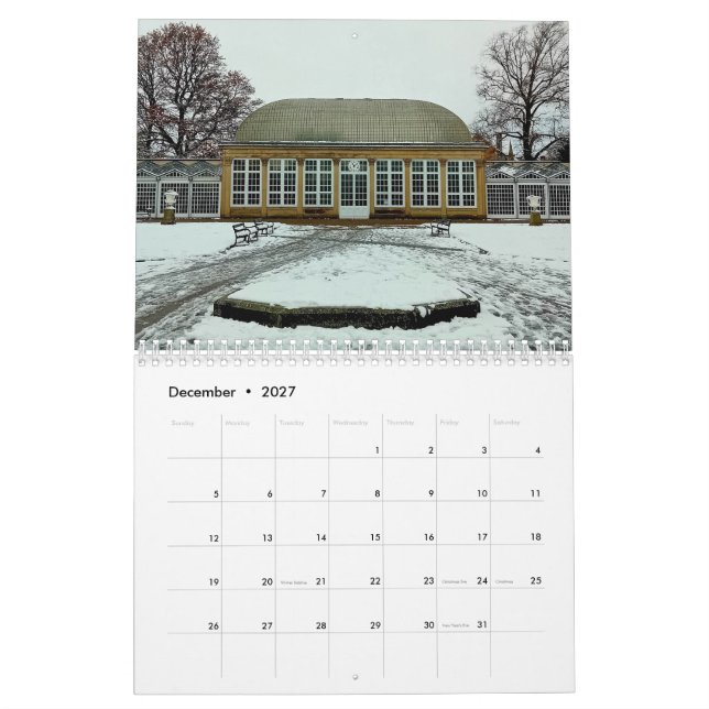 Traditional byggnad of England Kalender (Dec 2027)