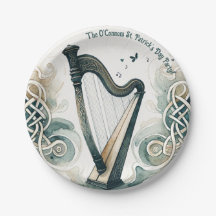 Traditional Celtic Harp St. Patrick's Day Party