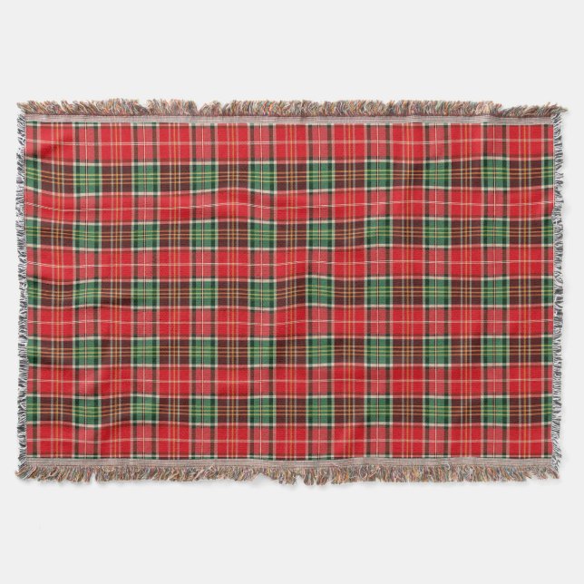 Traditional Christmas Plaid Filt (Framsidan)