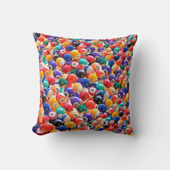 Traditional Eightball Färg, Cushion Kudde (Framsida)